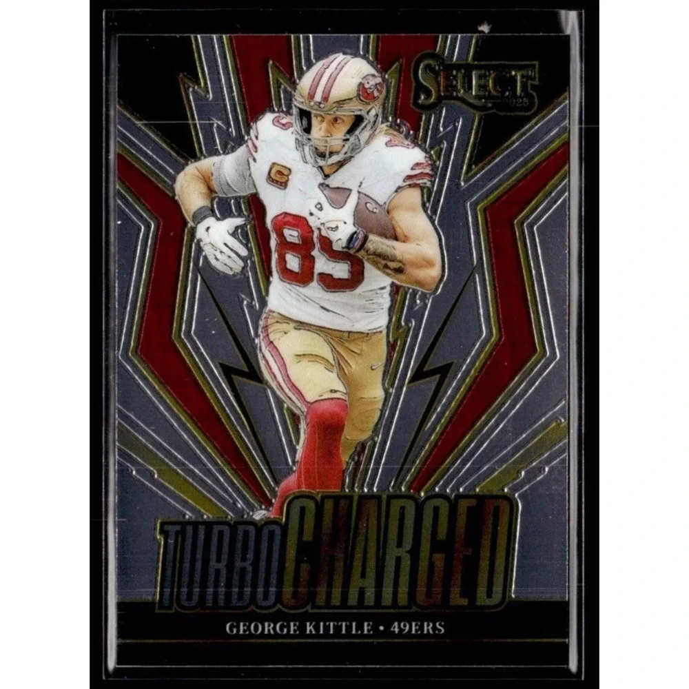 2023 Panini Select George Kittle Turbo Charged #TUR-GKI San‎ Francisco 49ers
